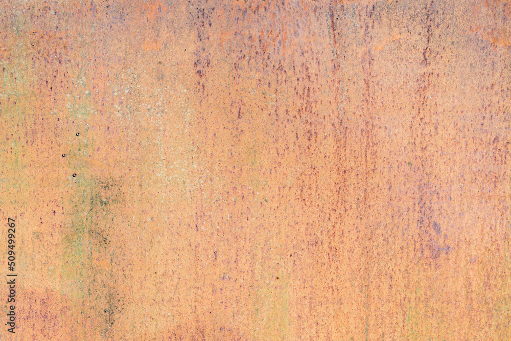 Fototapeta premium Metal rusty texture. Metal fence background.