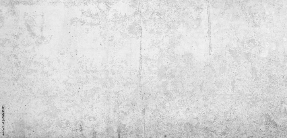 Fototapeta premium Old wall panorama texture cement dirty gray with black background abstract grey and silver color design are light with white background.