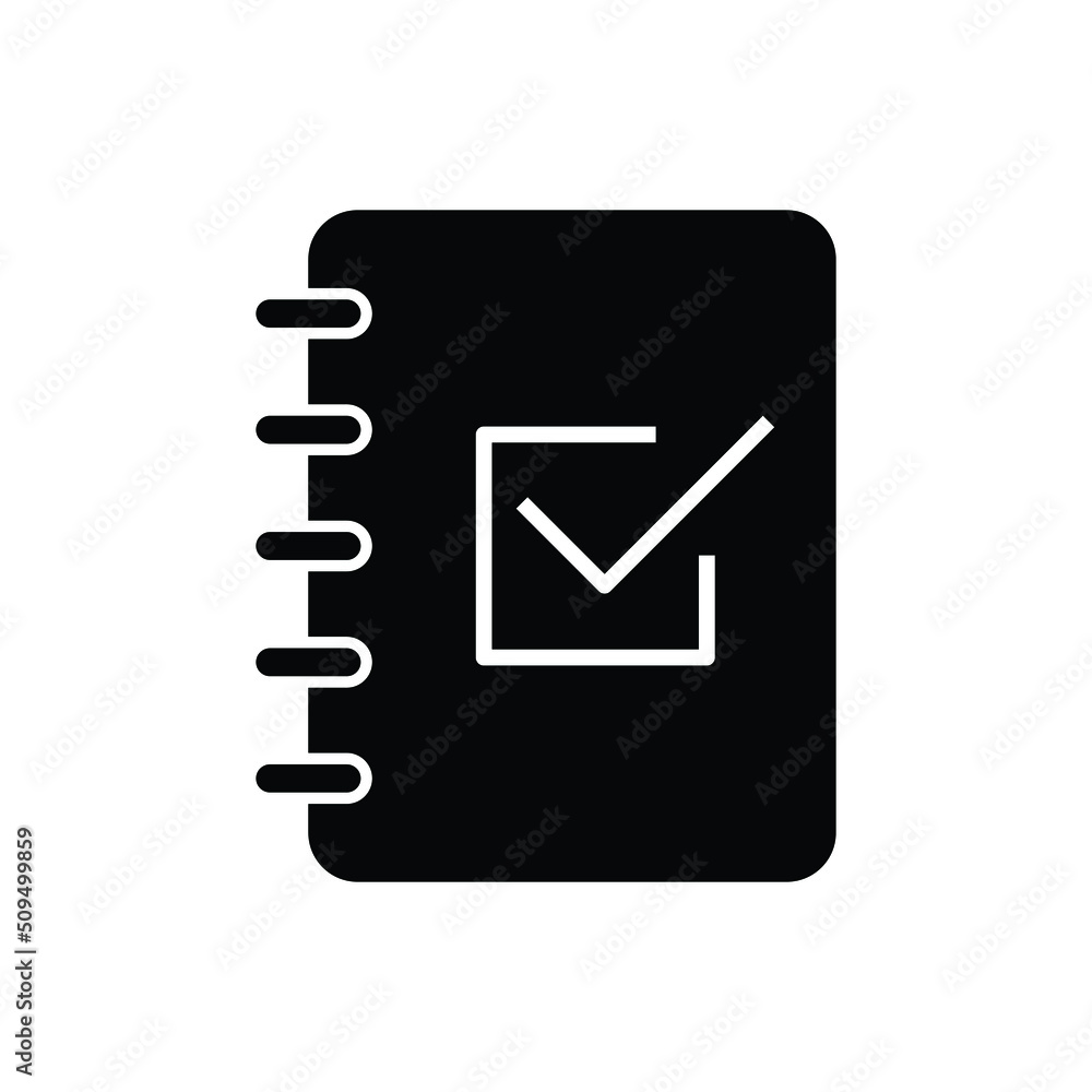 Check list icon design isolated on white background Check list icon design isolated on white background