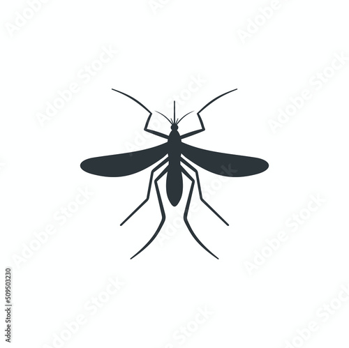 illustration of mosquito  vector art.