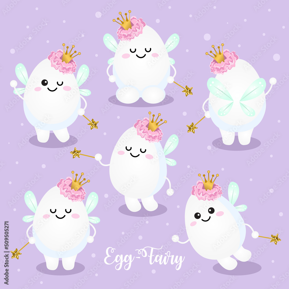 Cute egg Fairies Easter egg Cute egg Fairies Easter egg