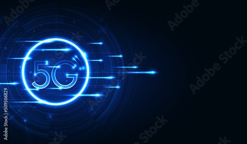 5G technology speed concept. modern network connection concept background. global connection and internet network concept, new generation networks. vector design