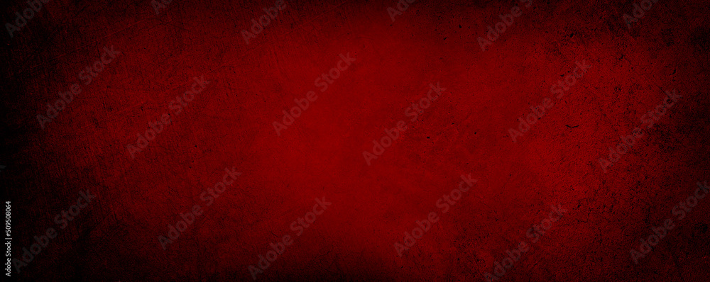 Red textured concrete wall grunge background Red textured concrete wall grunge background