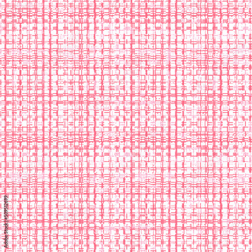 Modern tweed, linen, check seamless imitation pattern design. Creative background with stripes and watercolor effect. Textile print for bed linens, jacket, package, fabric and fashion concepts.