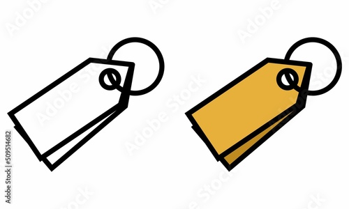 Illustration Vector Graphic of lable icon