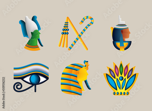 icons egypt culture