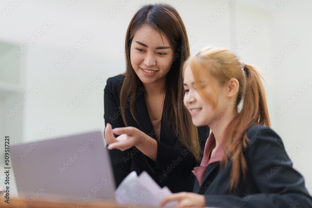 Business woman analyze the company's financial results and budget. Account Audit Concept. Business woman analyze the company's financial results and budget. Account Audit Concept.
