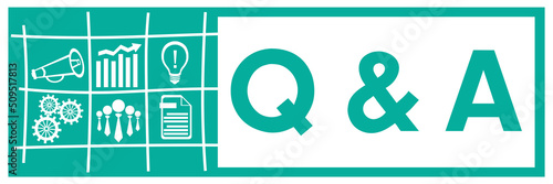 Q And A - Questions And Answers Turquoise Business Symbols Grid Left Box Horizontal Free Download Q And A - Questions And Answers Turquoise Business Symbols Grid Left Box Horizontal - GFXLoad
