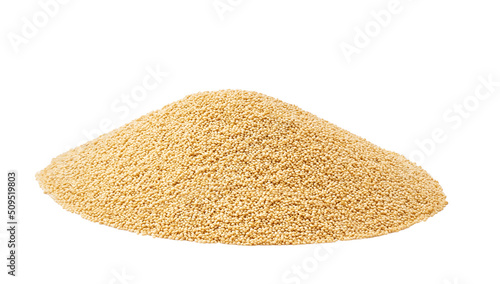 Photos Pile of amaranth isolated on white background