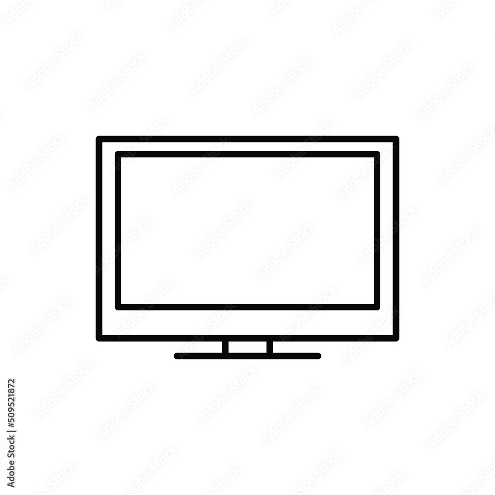 monitor icon vector for website symbol presentation monitor icon vector for website symbol presentation