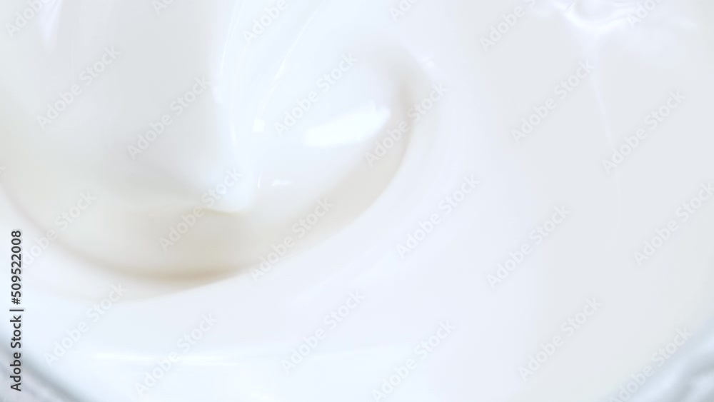 Macro white smooth eye, skin cream texture, closeup beauty facial cosmetics mask Macro white smooth eye, skin cream texture, closeup beauty facial cosmetics mask