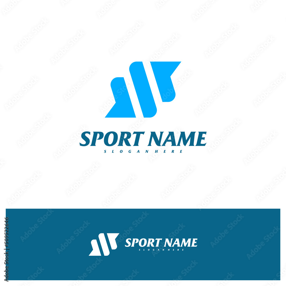 Fototapeta premium Letter S logo design vector template, Initial S logo concepts illustration.