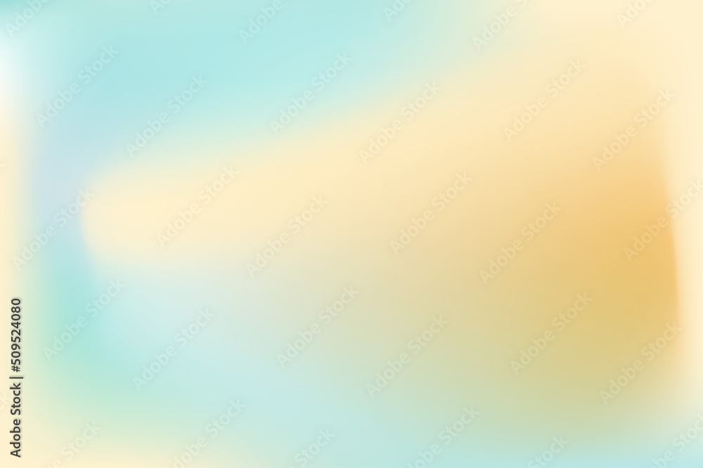 bright yellow and blue dreamy background vector illustration