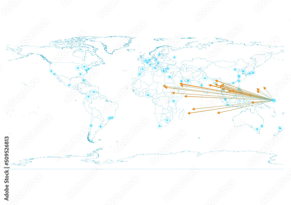 Export concept map for Nauru, vector Nauru map on white background suitable for export concepts. File is suitable for digital editing and large size prints. Export concept map for Nauru, vector Nauru map on white background suitable for export concepts. File is suitable for digital editing and large size prints.