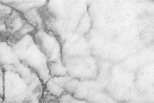 Black Halftone Marble Texture On White Background. Modern Dotted Futuristic Backdrop. Noise Overlay. Digitally Generated Image. Pop Art Style. Vector Illustration, Eps 10.