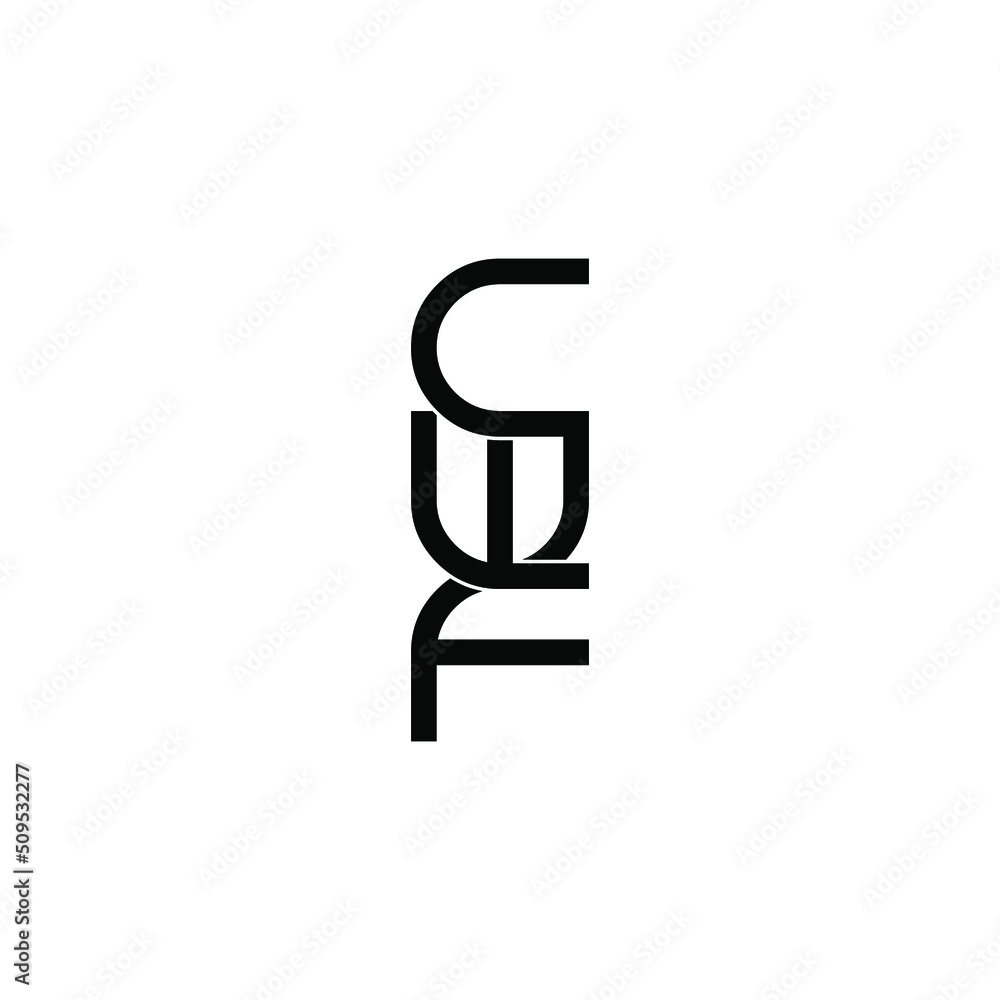 cwf letter original monogram logo design cwf letter original monogram logo design