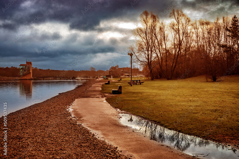 Strathclyde Loch, Hamilton, Motherwell, Scotland Strathclyde Loch, Hamilton, Motherwell, Scotland
