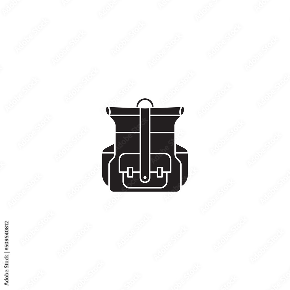 Backpack glyph icon. glyph style sign for mobile concept and web design. Backpack glyph vector icon. Symbol, logo illustration. Vector graphic Backpack glyph icon. glyph style sign for mobile concept and web design. Backpack glyph vector icon. Symbol, logo illustration. Vector graphic