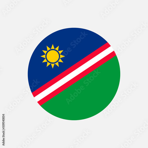 Country Namibia. Namibia flag. Vector illustration. Free Download Country Namibia. Namibia flag. Vector illustration. - GFXLoad