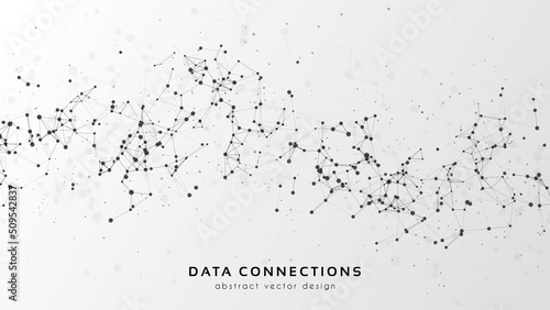 Foto Abstract mesh vector background