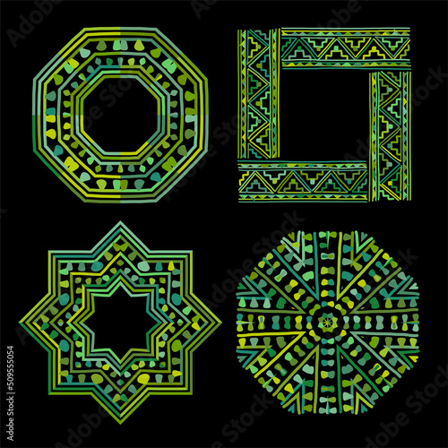 Ethnic handmade frames for your design