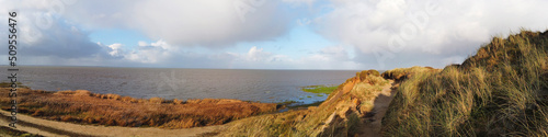 The Morsum Cliff at the Island Sylt, Germany, Europe.