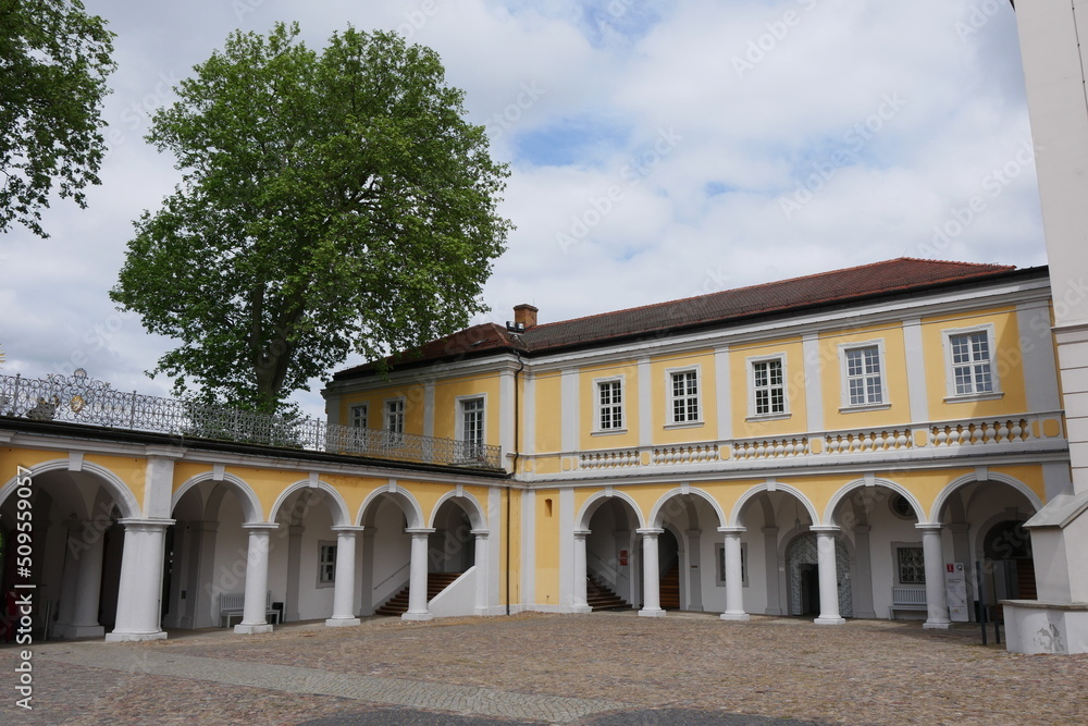 Klosterhof Kloster Neuzelle in Brandenburg