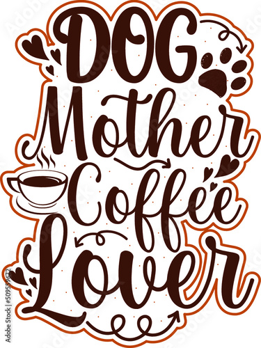 Coffee t shirt design vector  coffee vector  coffee typography art