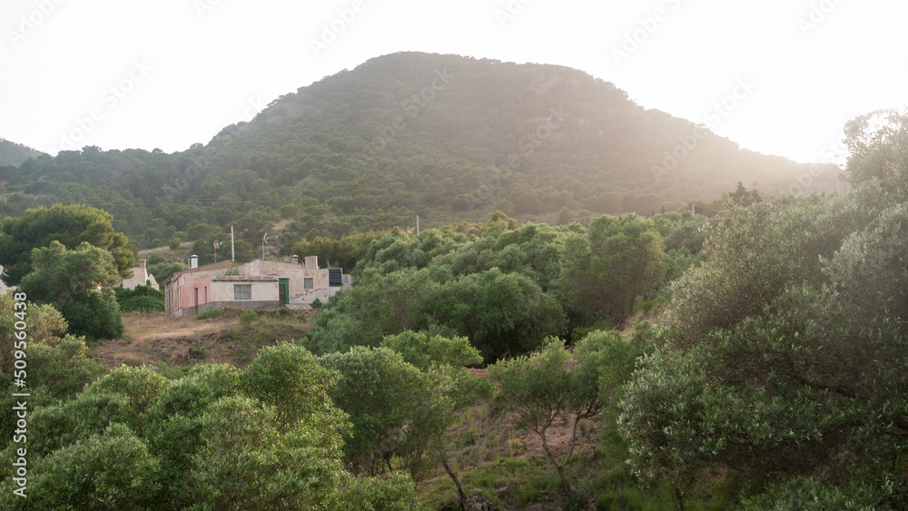 Casa rural en parque natural del litoral mediterraneo