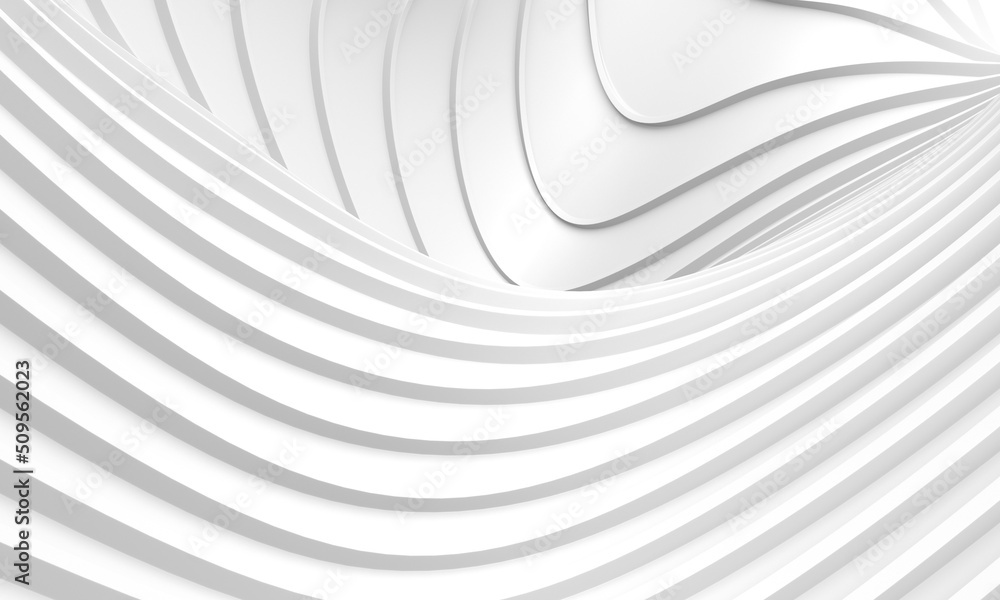 Obraz premium Wave curved abstract background surface
