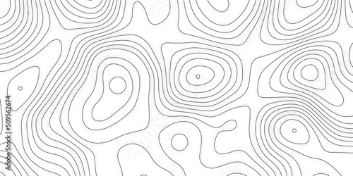 Abstract topographic contours map background, Topography map background. White wave paper curved reliefs abstract background. ector geographic contour map. Cartography Background, White wave paper cut