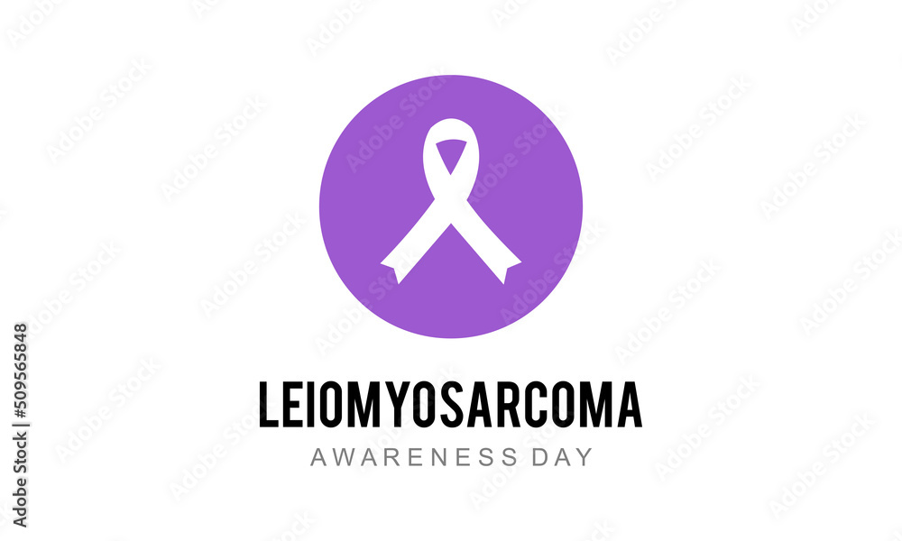 Leiomyosarcoma awareness symbol. Purple vector illustration. Poster Leiomyosarcoma awareness Campaign Template. Leiomyosarcoma awareness symbol. Purple vector illustration. Poster Leiomyosarcoma awareness Campaign Template.