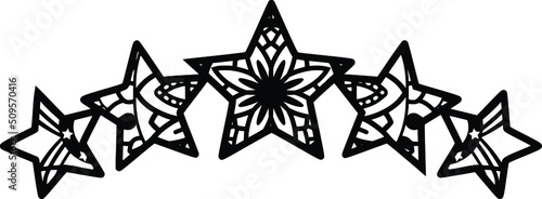 
Mandala design. You can change the size and color of the eps file as you like. Will fit well as a design on a shirt or in your shadow box. You can also use laser cutters like Cricut, Glowforge
