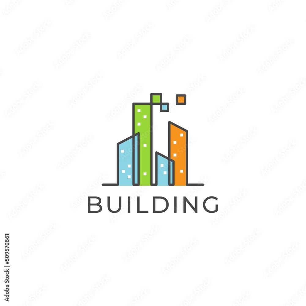 building construction logo, modern, unique, clean building construction logo, modern, unique, clean