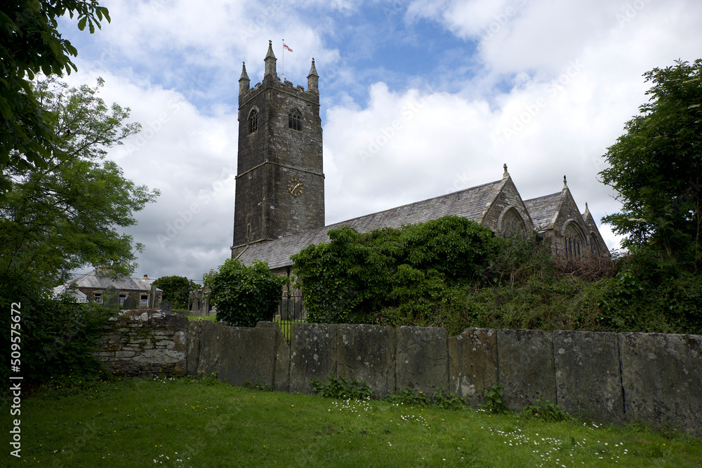 St Maybn Civil Parish Cornwall England UK