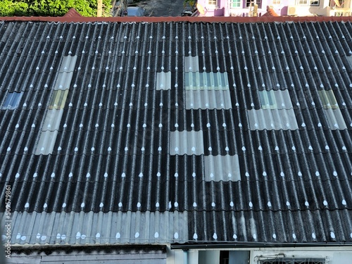 old roof with rehearsal
