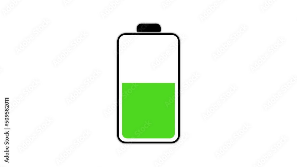 battery charge. charging bar. 4K video illustration. battery charge. charging bar. 4K video illustration.