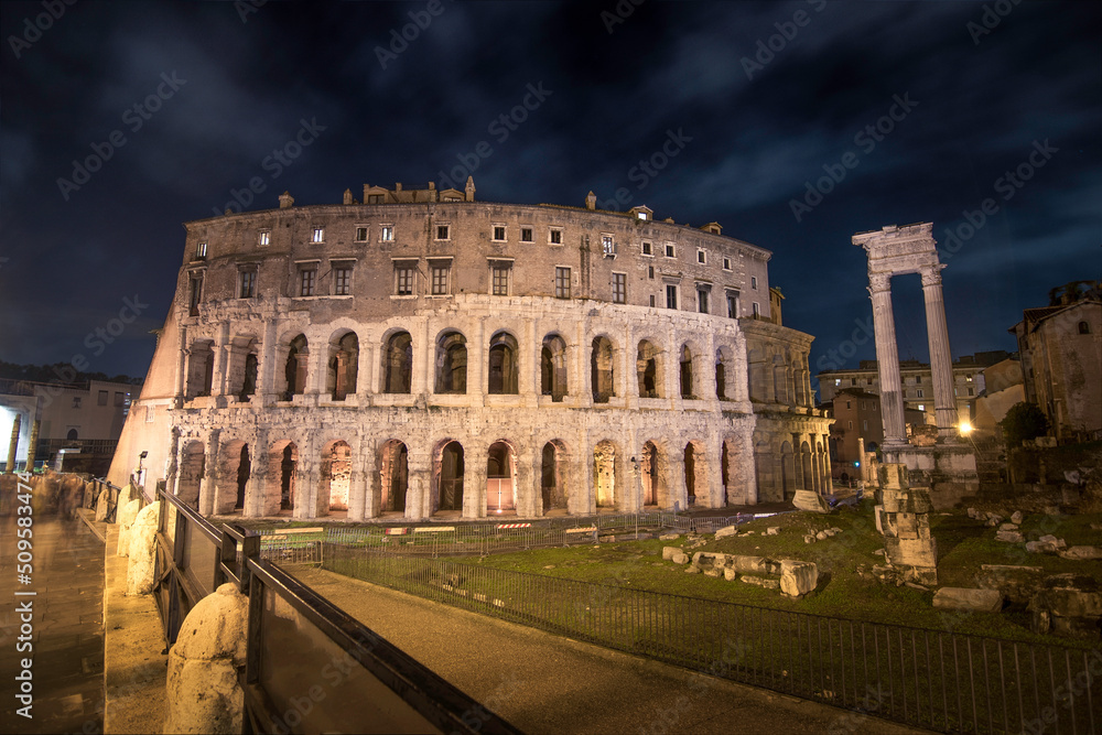 Photography of the Roman Colosseum, Rome, Italy