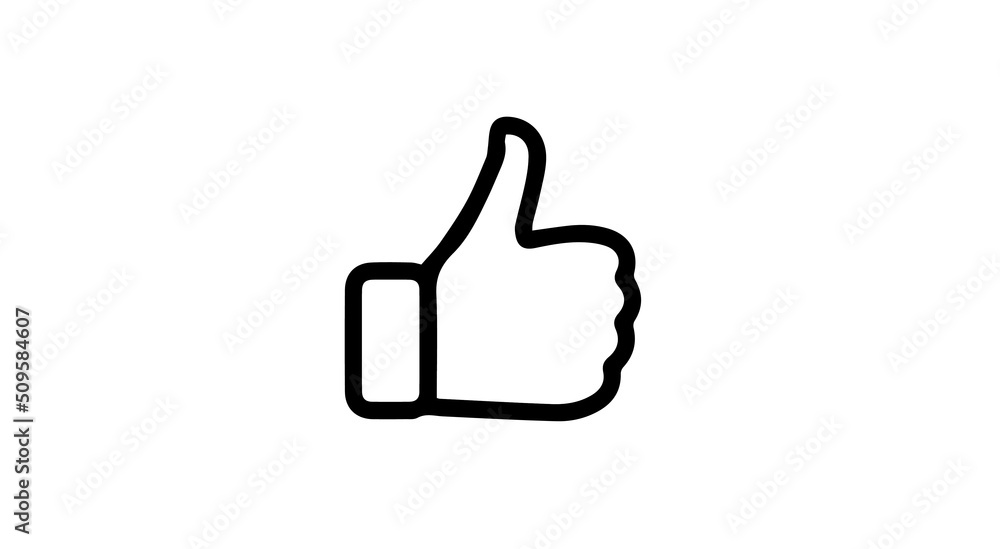 Thumbs Up, Like, Good Icon Isolated On White Background, Hand Making Thumbs Up Sign For Positivity Success Vector Illustration.
Thumbs Up, Like, Good Icon Isolated On White Background, Hand Making Thumbs Up Sign For Positivity Success Vector Illustration.