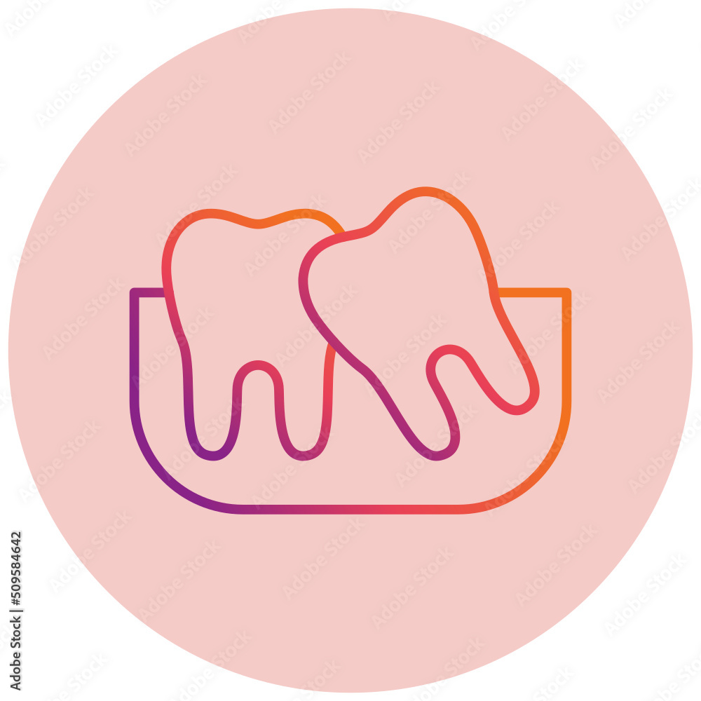 Wisdom tooth Icon Wisdom tooth Icon