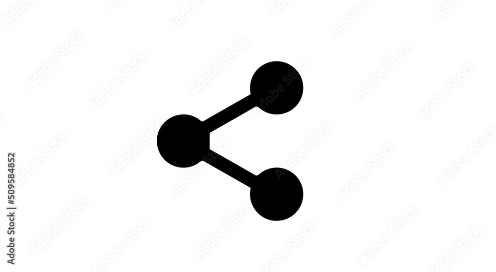 Share Symbol, Link Illustration, Flat Style Black Share Vector, Social Media Sharing Sign.
Share Symbol, Link Illustration, Flat Style Black Share Vector, Social Media Sharing Sign.