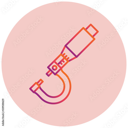 Micrometer Icon