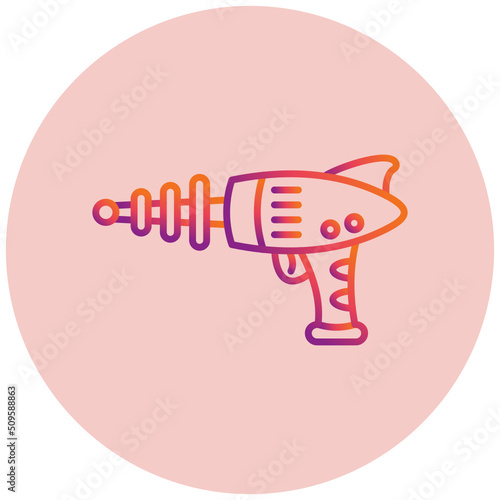 Space Gun Icon photo