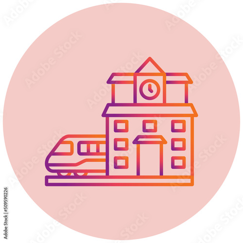 Train Station Icon