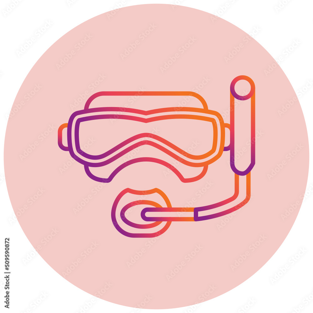 Diving Mask Icon
