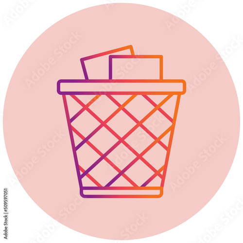 Paper Bin Icon