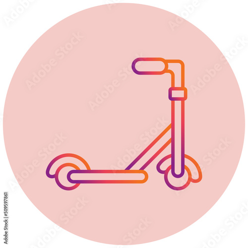 Kick Scooter Icon