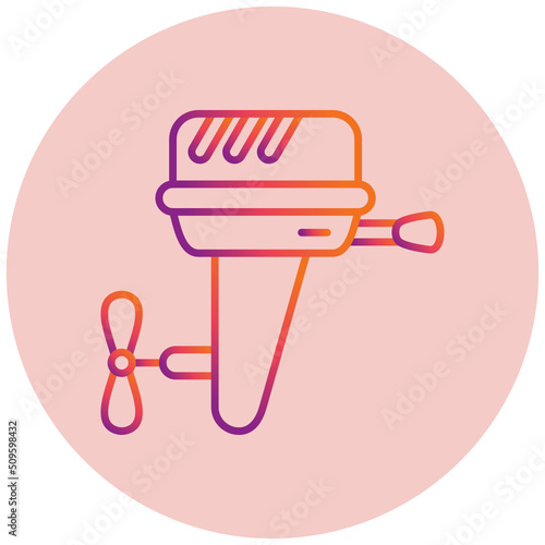 Boat Engine Icon