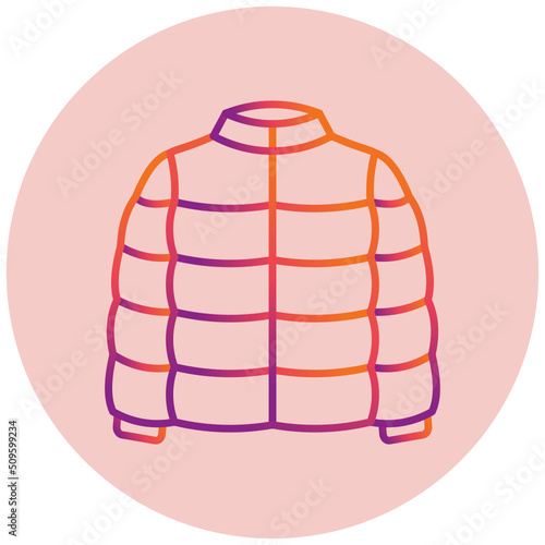 Puffer Jacket Icon