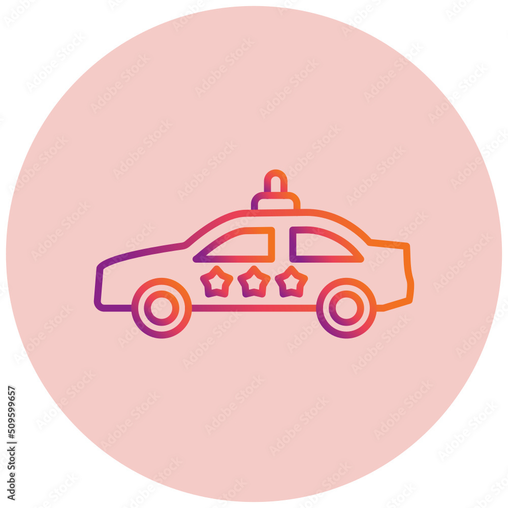Police car Icon Police car Icon